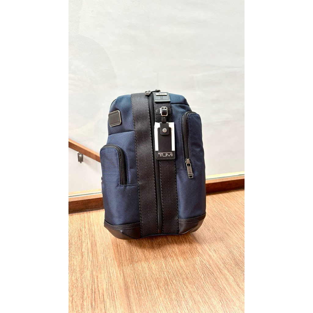 Tumi Higgins Sling Bag Navy Original