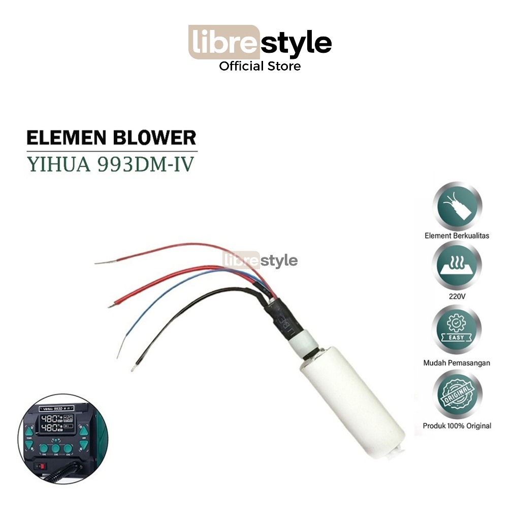 ELEMEN BLOWER YIHUA 993DM-IV ORIGINAL - ELEMEN PEMANAS BLOWER - YIHUA 993DM-IV BLOWER HEATER ELEMENT