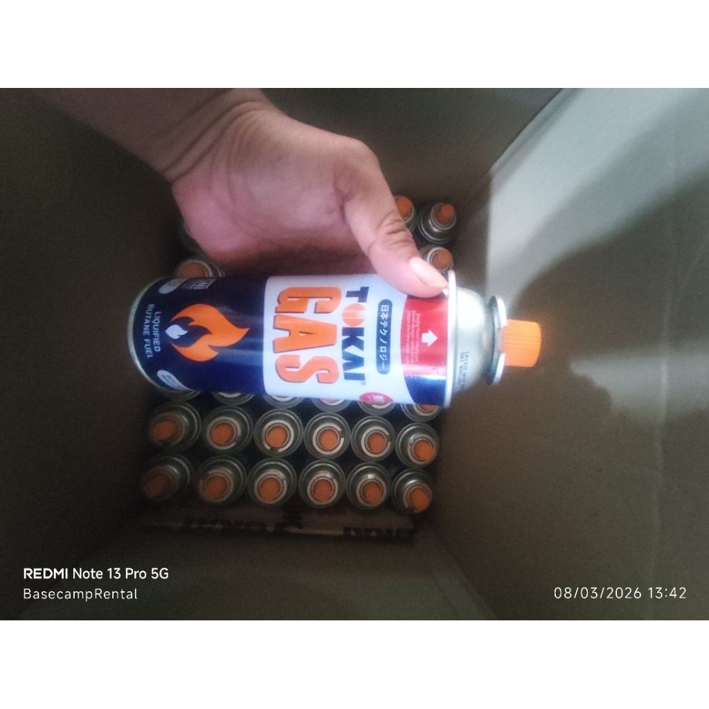 Kaleng Kosong Gas Portable