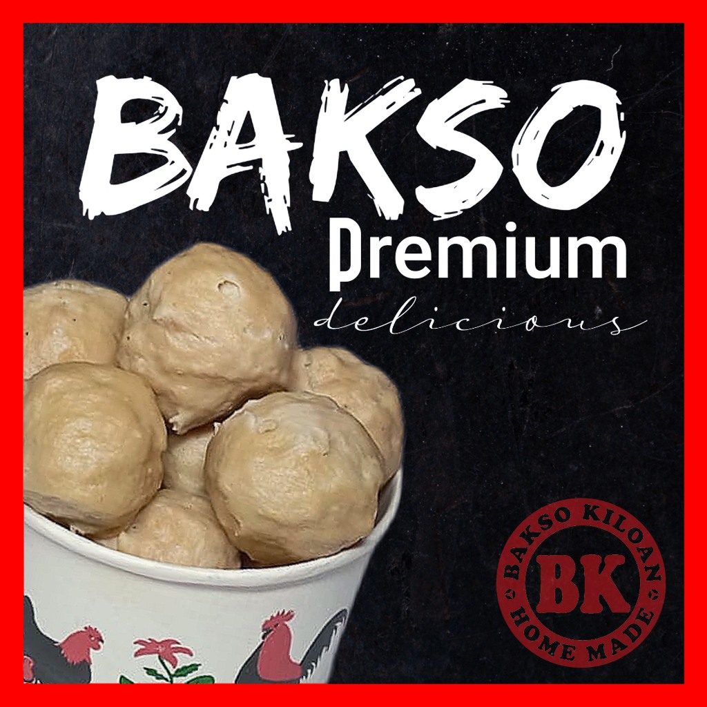 Bakso Sapi Premium, Bakso Daging Sapi Asli, Bakso Sapi Enak