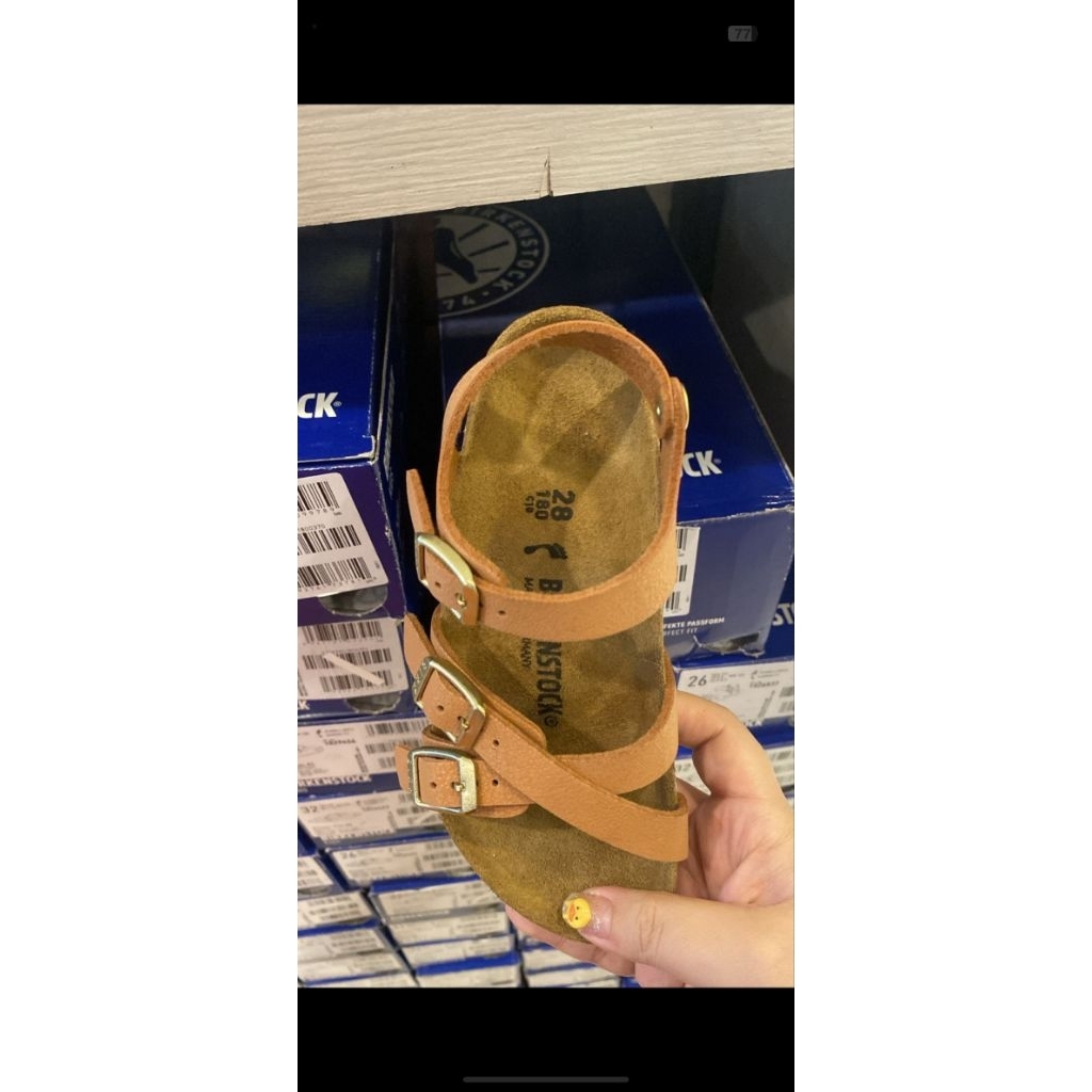 Preloved birkenstock anak ukuran 28 sandal sepatu anak