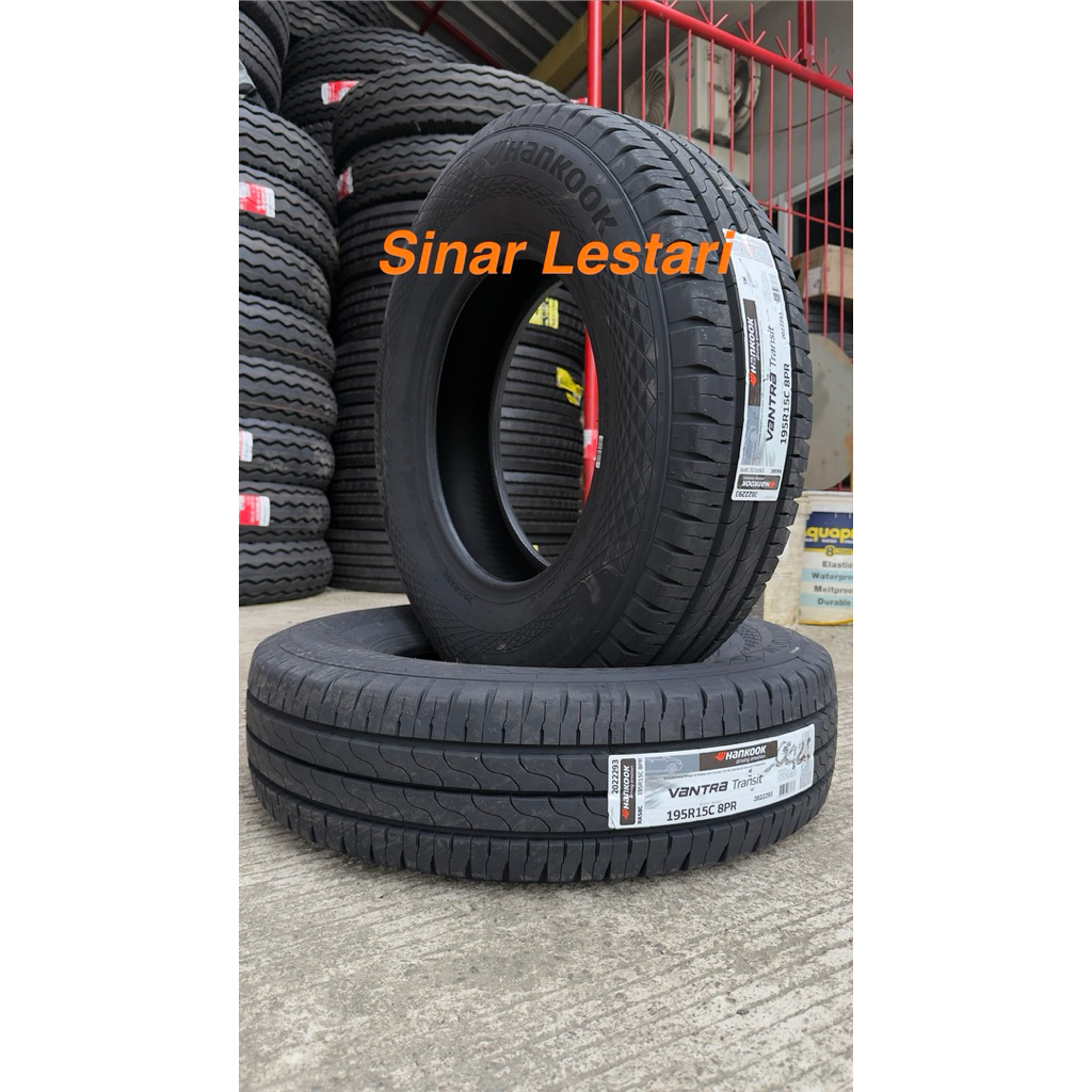 Ban Hankook Vantra Transit LT 195 R15 8PR Ban Mobil Toyota Hiace, Toyota Hilux, Traga (yg sdh ganti 