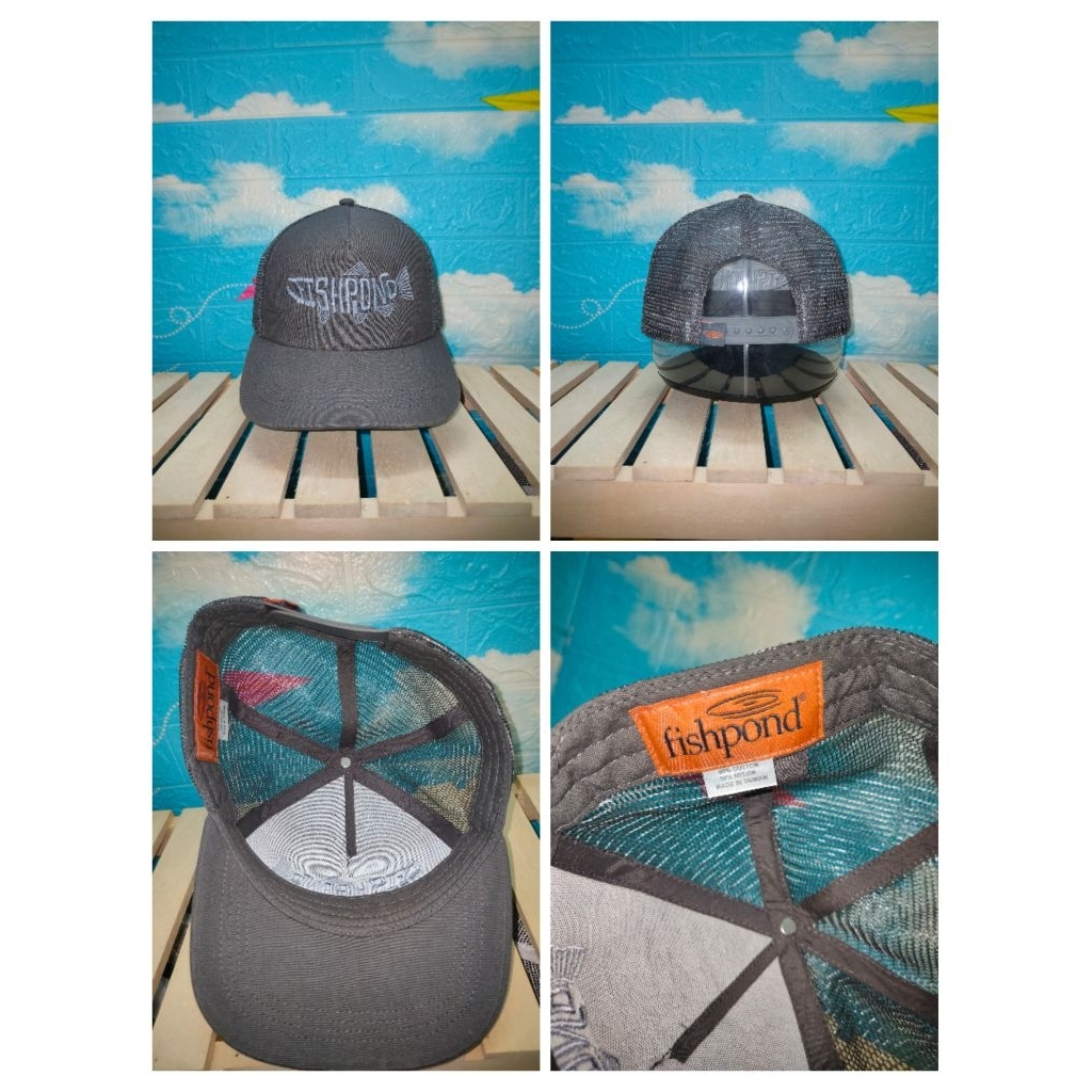 topi TRUCKER FISHPOND FISHING.