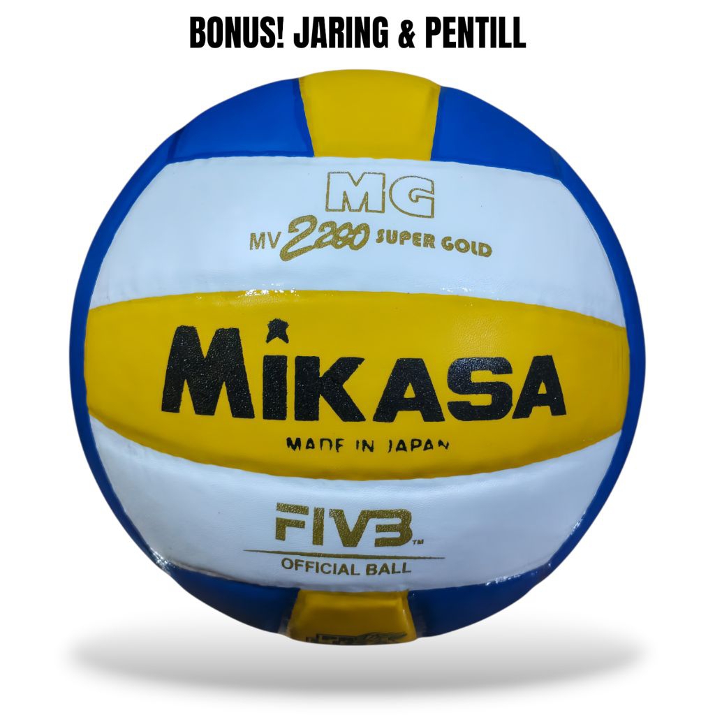bola voli m1kasa super gold pres empuk dan ringan
