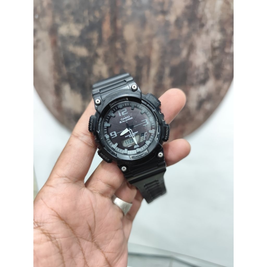 preloved jam tangan ori casio iluminator