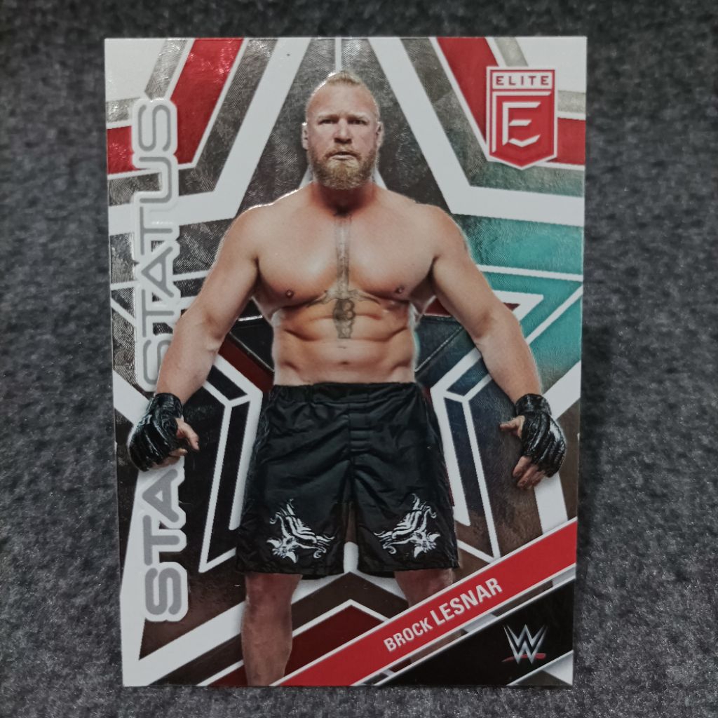 Donruss elite WWE 2023 star status brock lesnar