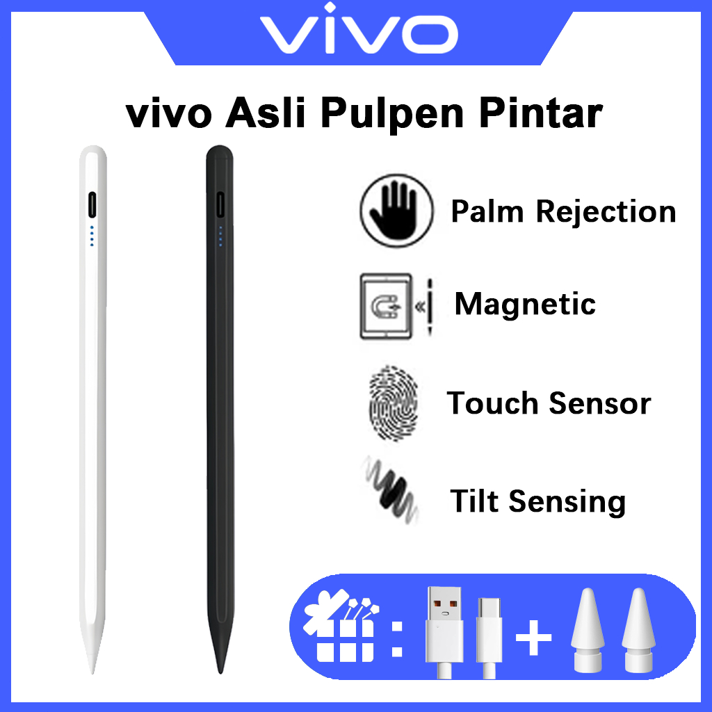 vivo Stylus Pen, for vivo Pad Air/Pad SE//Pad5e/Pad Air/Pad3 Pro Stylus pen Untuk tablet vivo[NEW][1