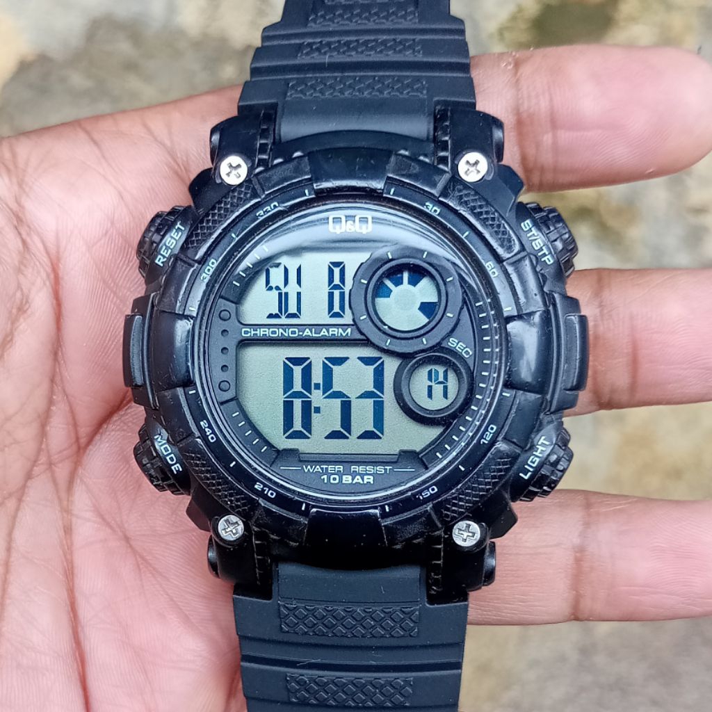 Jam Tangan Q&Q QnQ QQ M133 Original Pria Preloved Second Bekas
