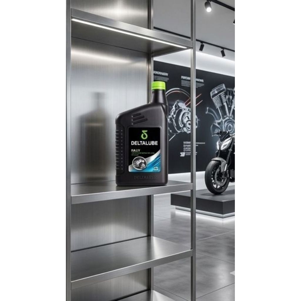 Oli DELTALUBE 4T 0,8L Premium Daily Motor 4T 757 0,8 L Liter 800ml 10W-40 API SL atau Multi