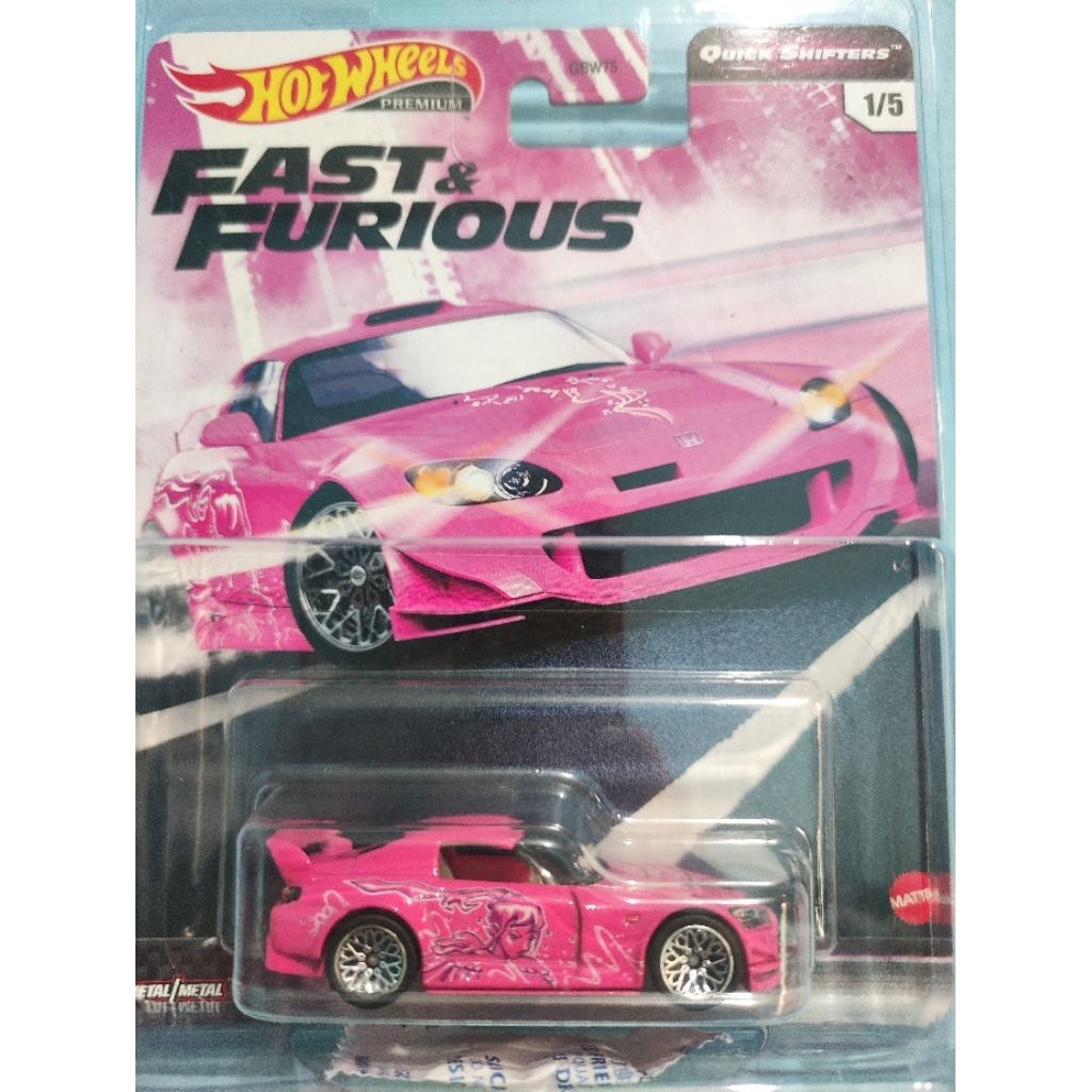 Hot Wheels S2000 Premium Pink