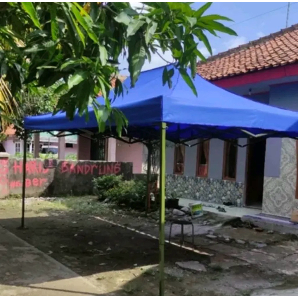 Tenda lipat 2x3 super ket besi 1,4mm