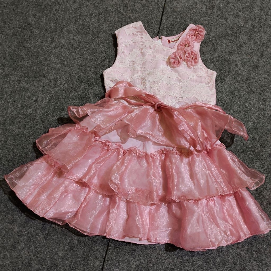 {PRELOVE} GAUN/ DRESS PESTA ANAK USIA 2-3 TH
