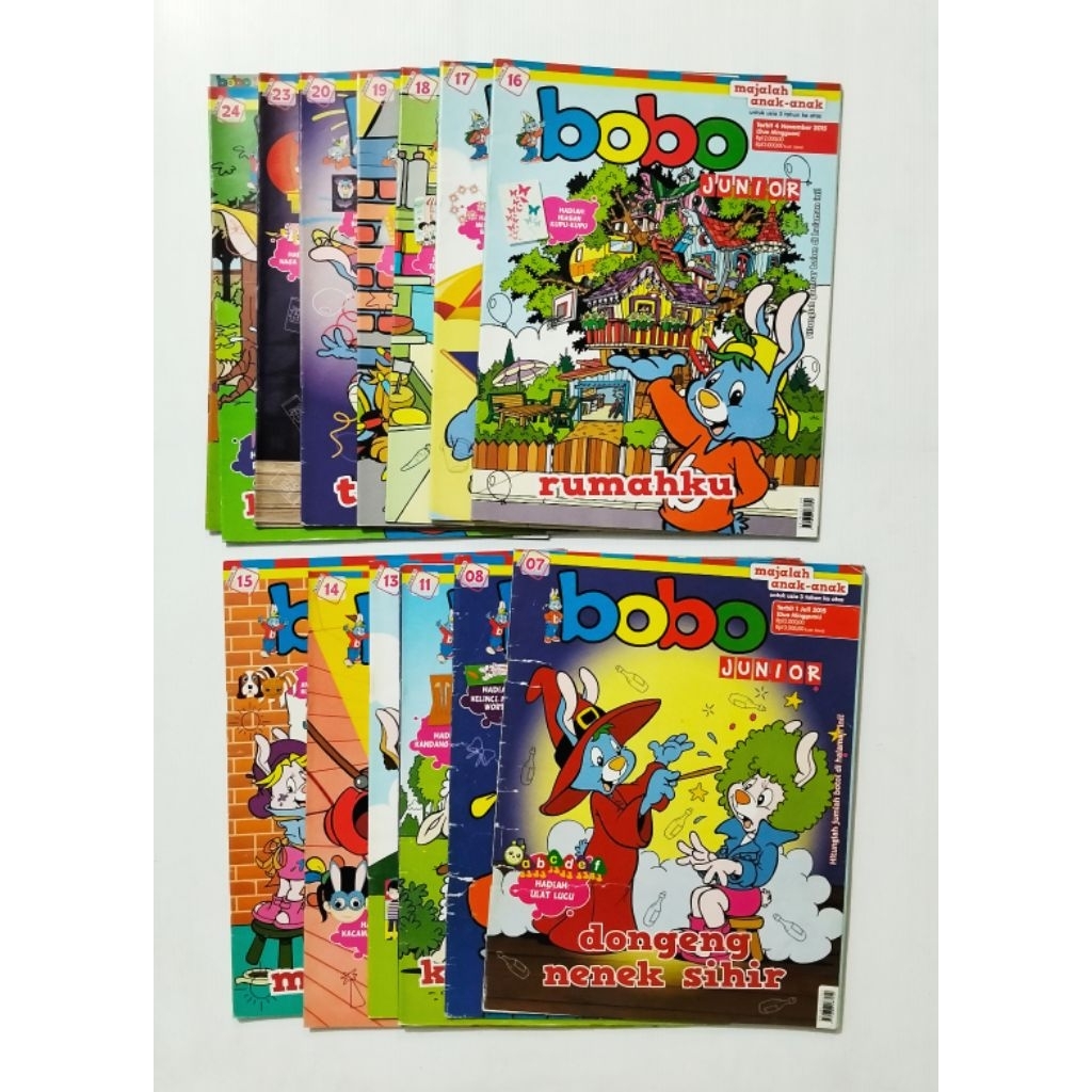 majalah bobo junior edisi 2015