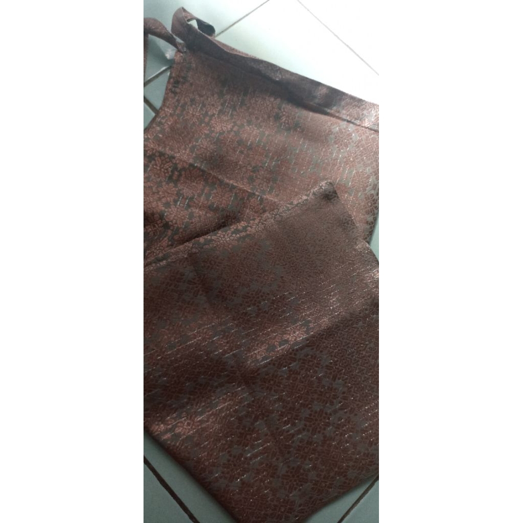 Rok Lilit Songket Hijau