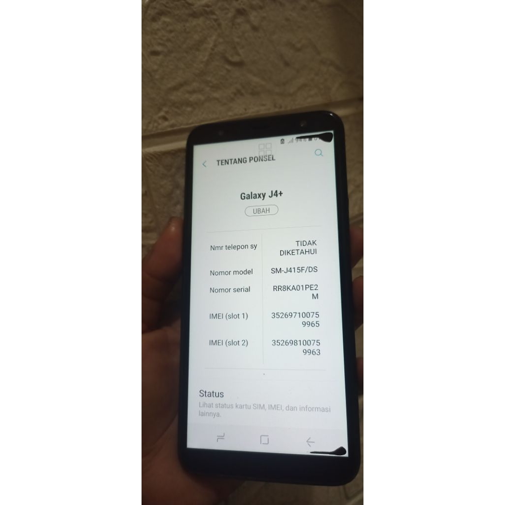 samsung j4 plus minus lcd