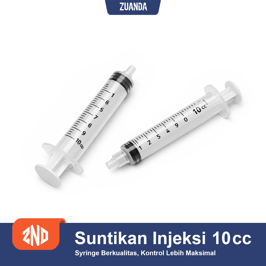 Alat ukur cairan Syringe 10 cc | Suntikan 10 ml Tanpa Jarum – Spuit Ukur Cairan Skala Akurat Transpa