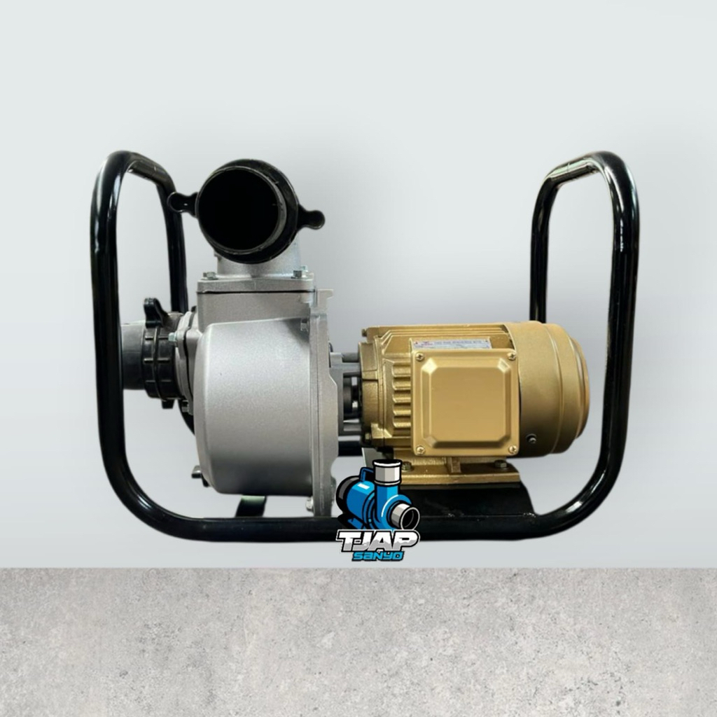 Pompa Air  SNB 80 3 Inch ,Dinamo Penggerak Wipro 1 Hp listrik 3 Phase