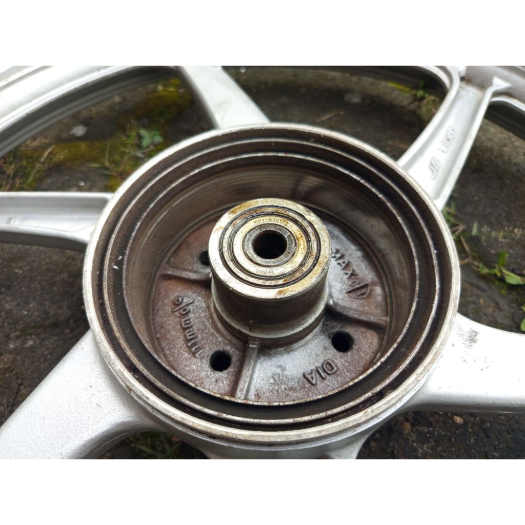 velg racing depan belakang  yamaha jupiter cw palang 6 jf