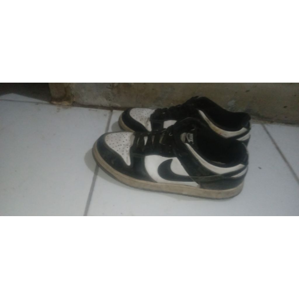 Nike Air Jordan 1 Low Black White Panda 100% Authentic  UKURAN 41 SECOND