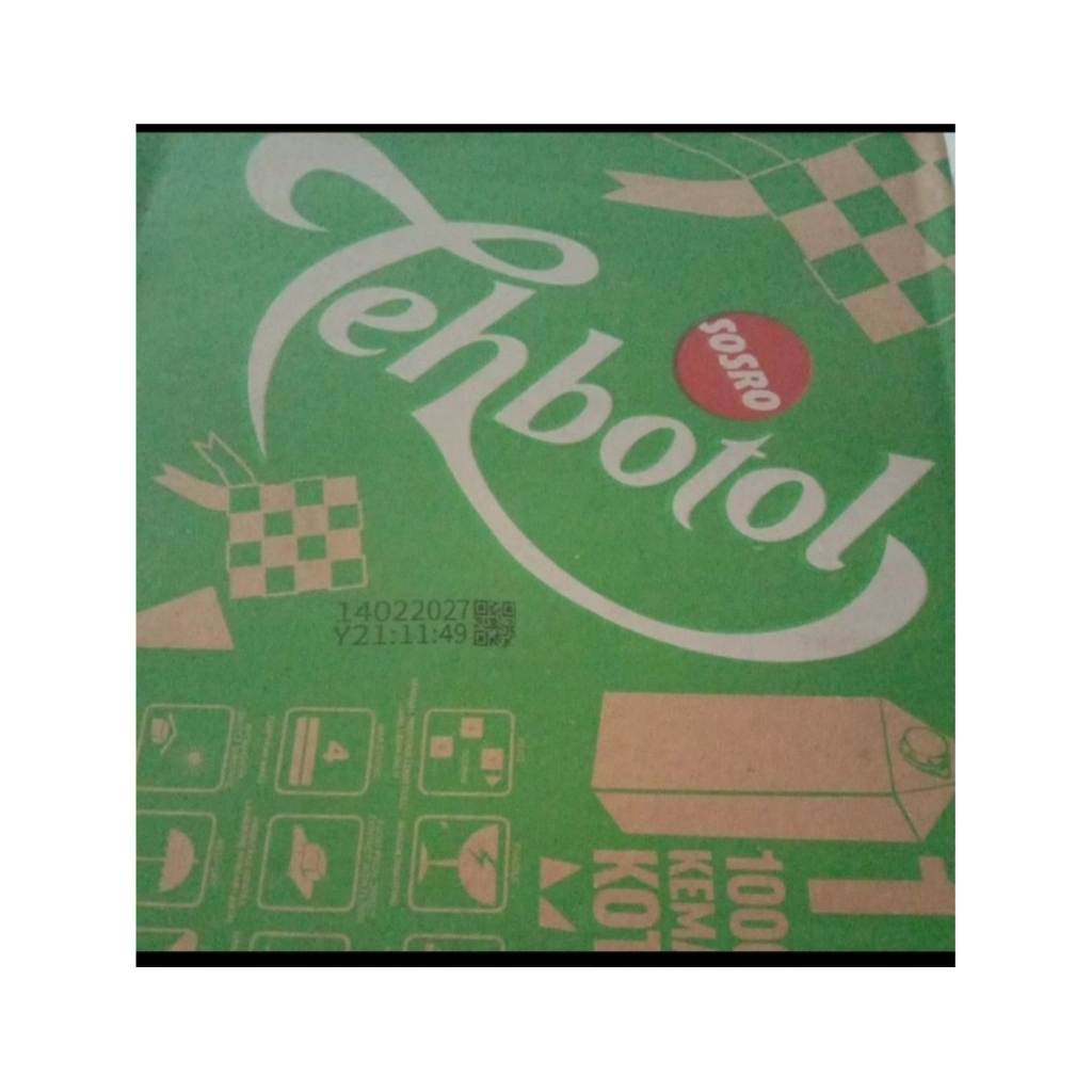 TEH BOTOL SOSRO 1 Liter - 1 Dus