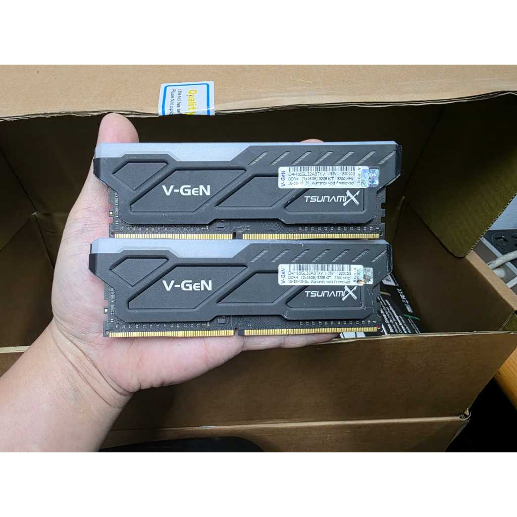 DDR4 VGEN TSUNAMI X RGB 32GB KIT (16GB 2x) PC 3200