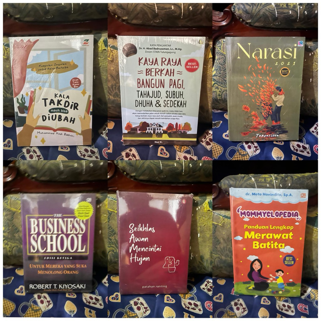 OBRAL BUKU(NOVEL) MURAH MERIAH BEST SELLER