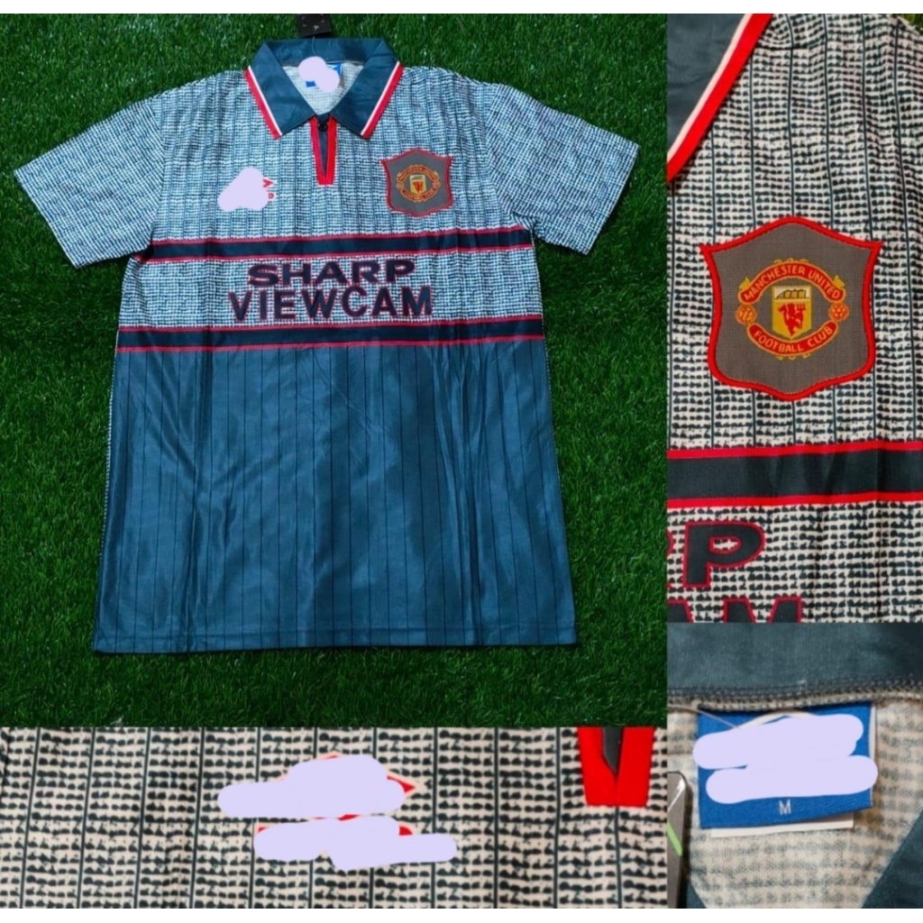 Jersey Kaos Baju Sepak Bola Man Mancester Manchester United Utd MU Home Away 3rd Third Abu Cobra Ret