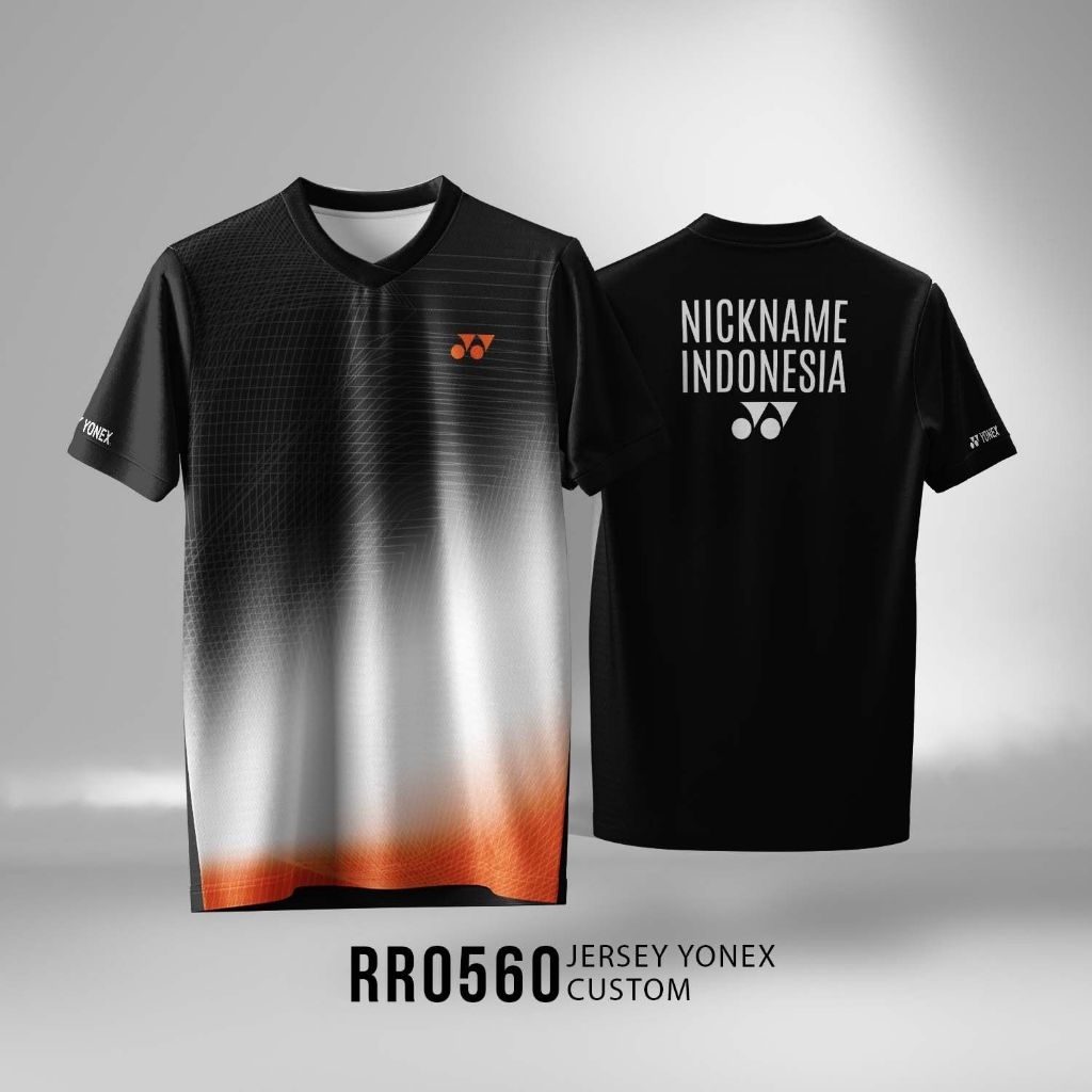 Jersey Badminton Yonex Custom