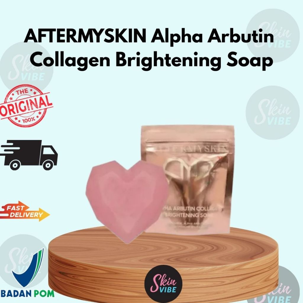 Aftermyskin Alpha Arbutin Brightening Soap