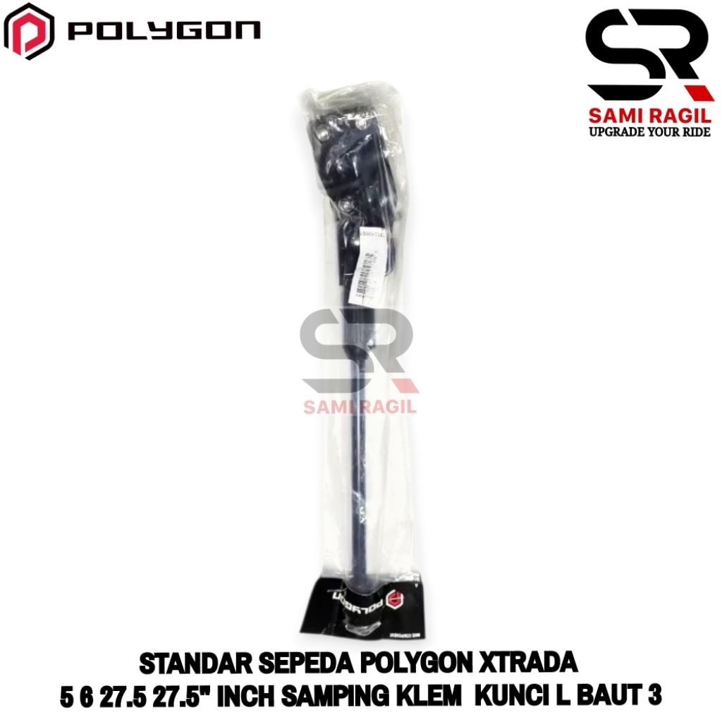 STANDAR SEPEDA POLYGON XTRADA 5 6 27.5 27.5" INCH RING MTB JAGANG SAMPING KLEM CLAMP ON JEPIT JAPIT 