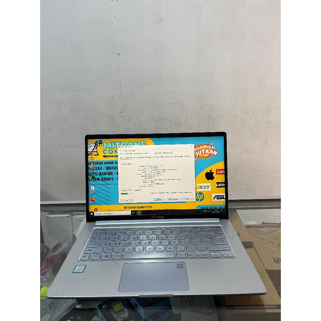 ASUS X403FA Core i7 Gen 8 | RAM 8GB | SSD 512GB | Laptop Tipis Full HD Cocok Kerja & Kuliah