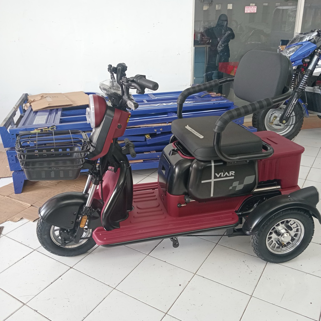 Sepeda Listrik Viar Roda 3 ER1 New - Garansi Resmi