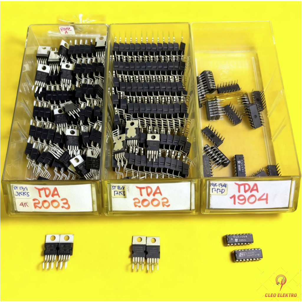 IC TRANSISTOR TDA 1904 / 2002 / 2003 ASLI ORIGINAL ST TDA1904 TDA2002 2003