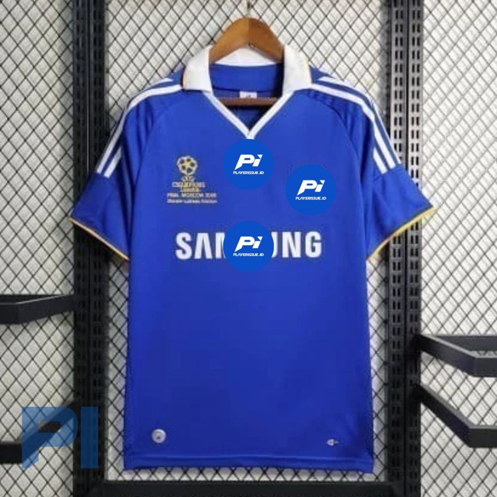 Jersey Bola CHELSEAAA HOME 2008 FINAL UCL Retro