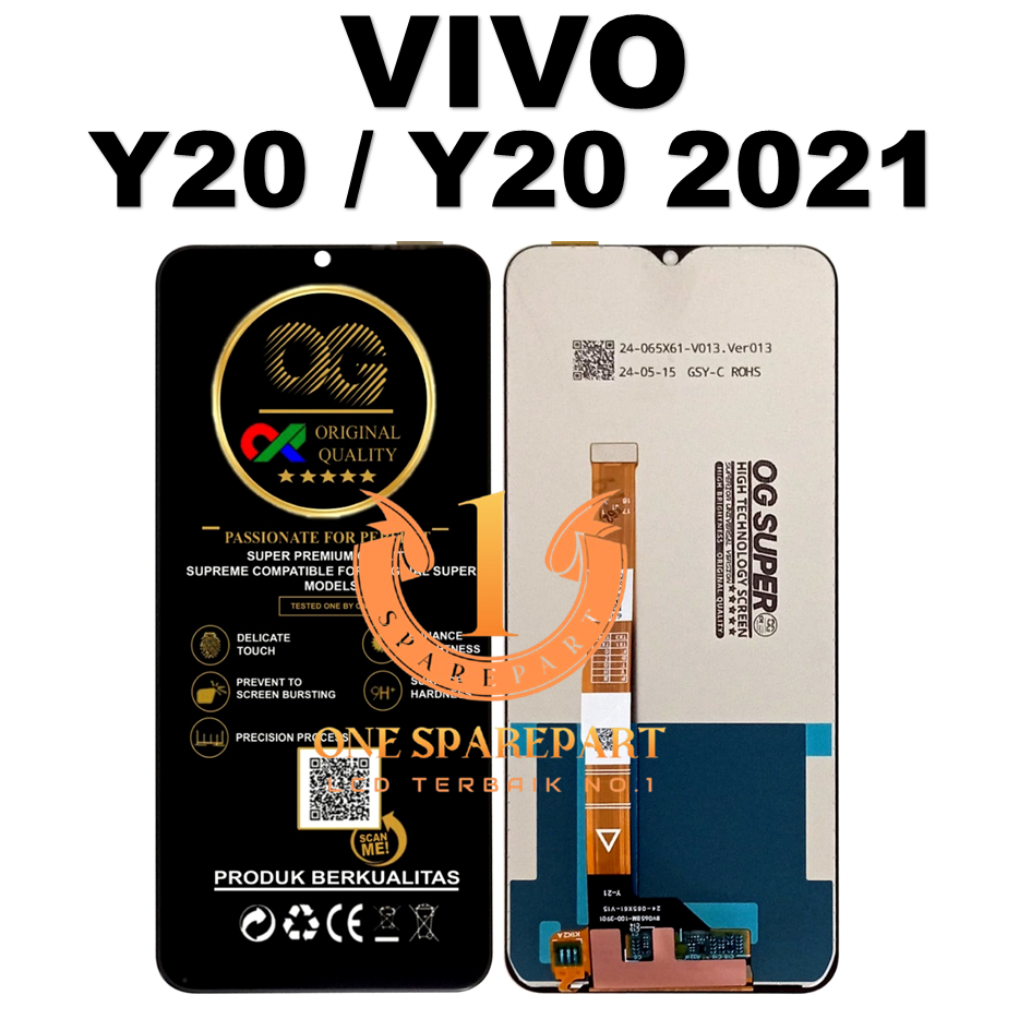 LCD TOUCHSCREEN VIVO Y20 / Y20 2021 ORIGINAL 100% FULLSET