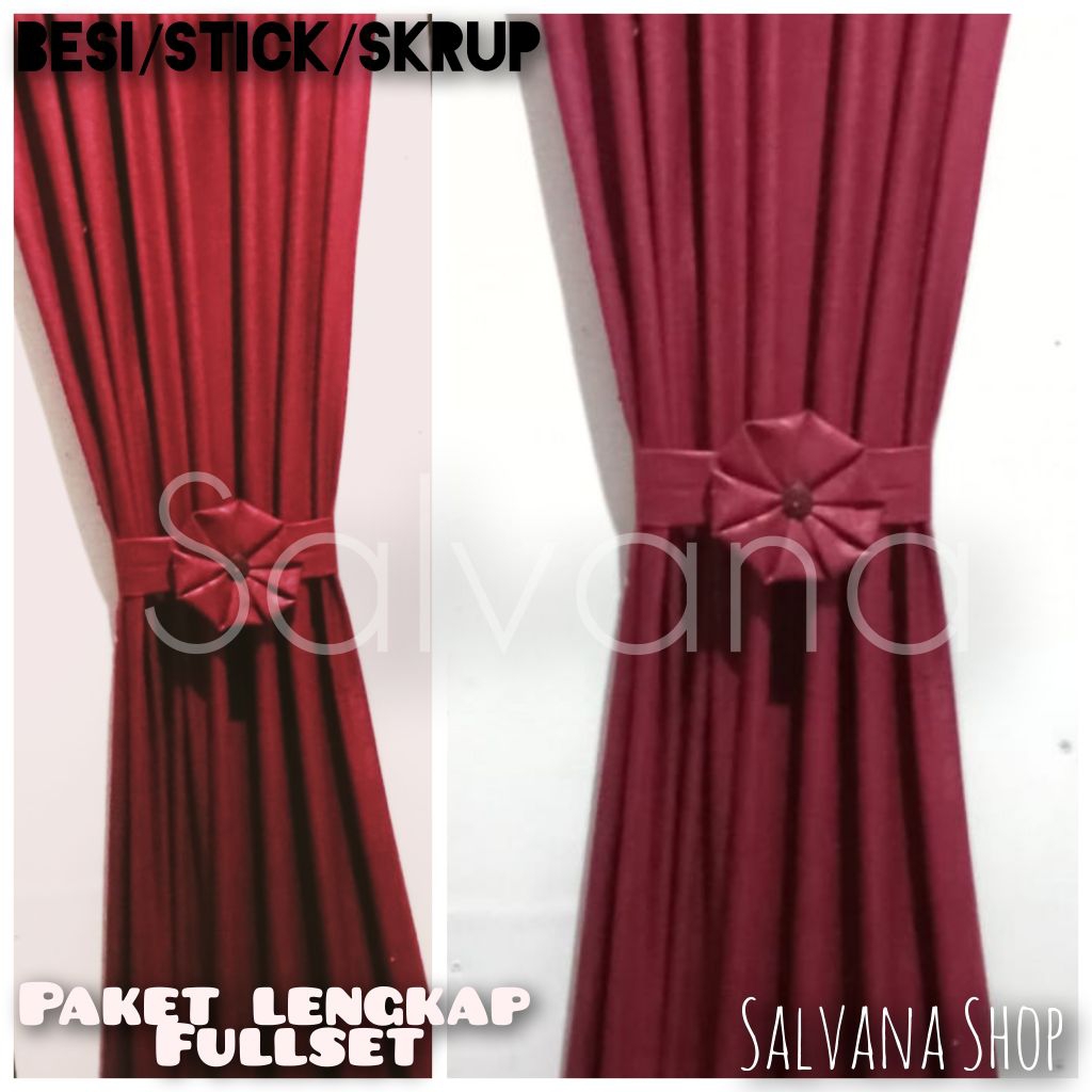 gorden minimalis gorden kupu kupu gorden ikat tengah gorden estetik gorden jendela panjang tirai min