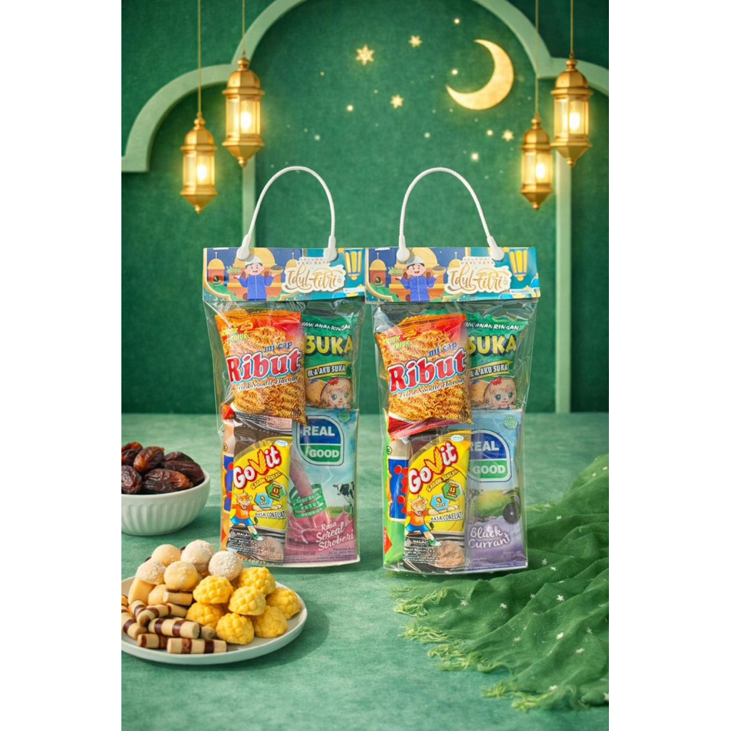 HAMPERS SNACK ANAK ( harga di shopee lebih mahal karena biaya admin)