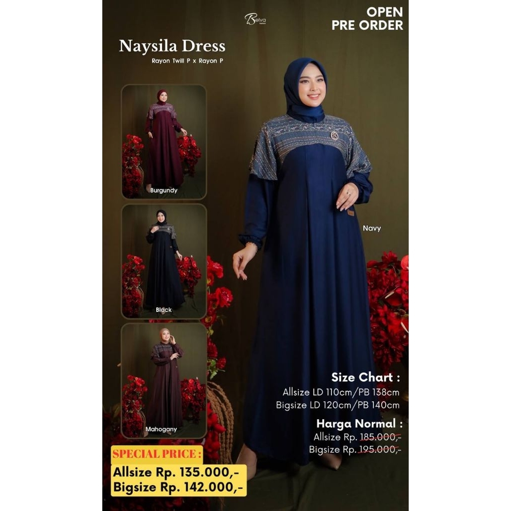 NAYSILA DRESS BELVA FASHION