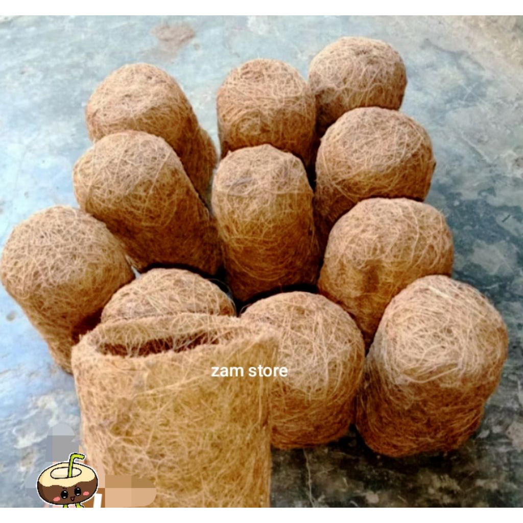 POT SABUT KELAPA MINI / BONSAI / POT ANGGREK Mini