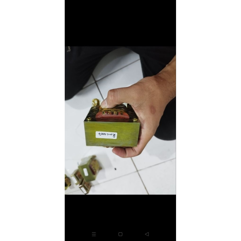 pcmc0007 trafo travo 5a 5ampere 5 ampere ct center trap realpro real pro 12v 18v 25v 32v 12volt 18vo