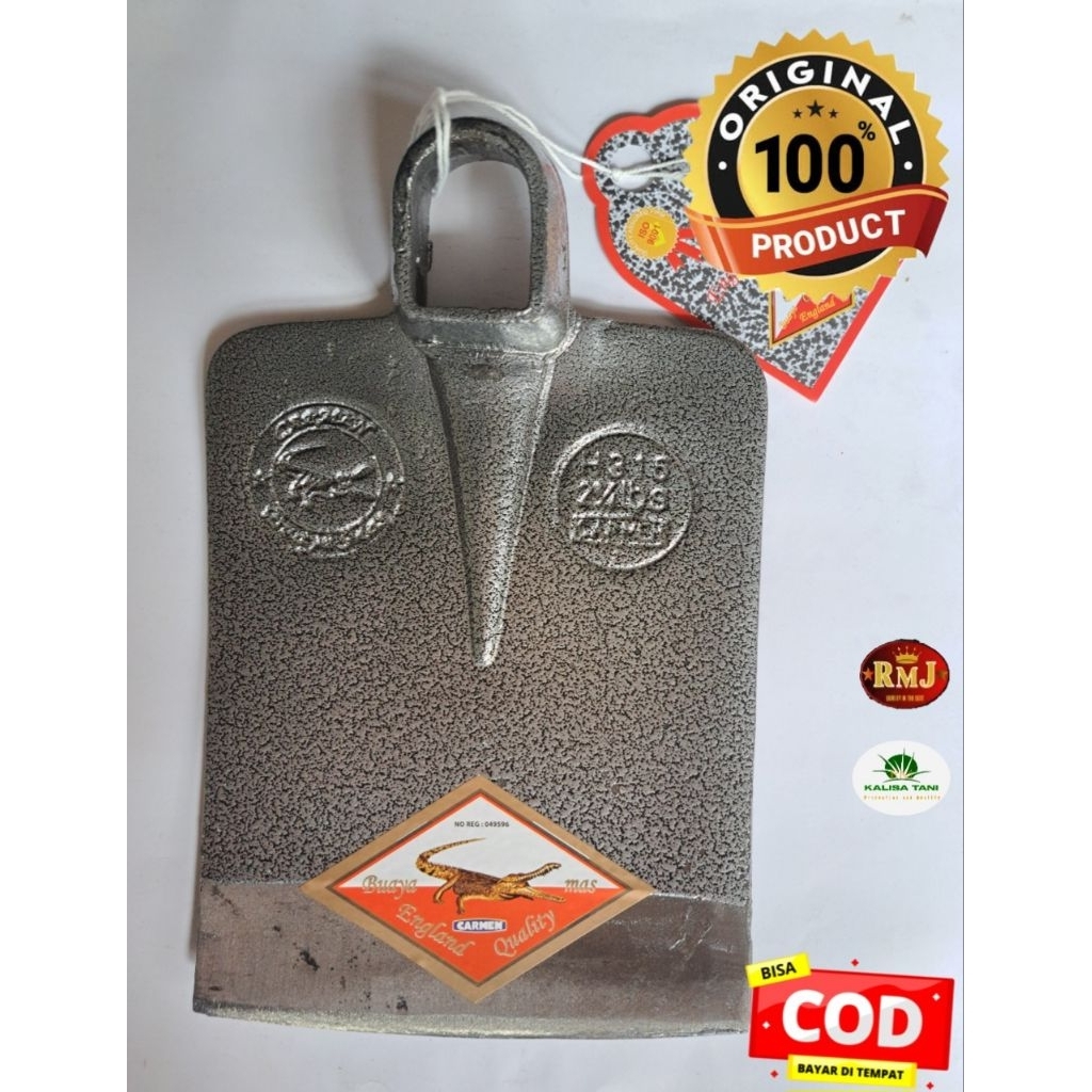 Cangkul Buaya Carmen original - Anti lengket