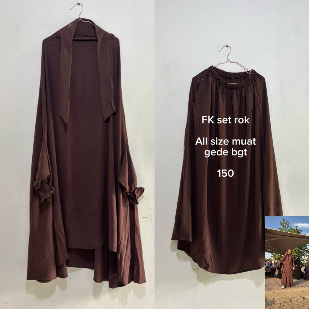 Preloved Gamis Jilbab Umroh
