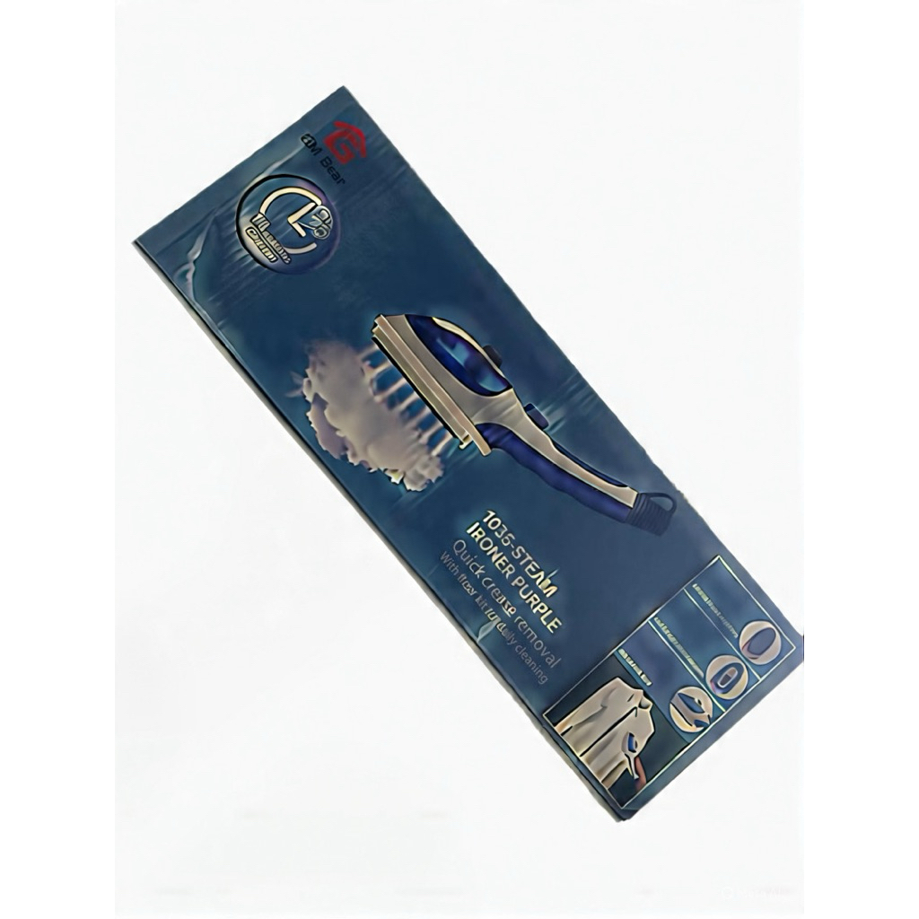 GM Bear Setrika Uap Portable 1035 Setrika Uap Low Watt,Setrika Travelling