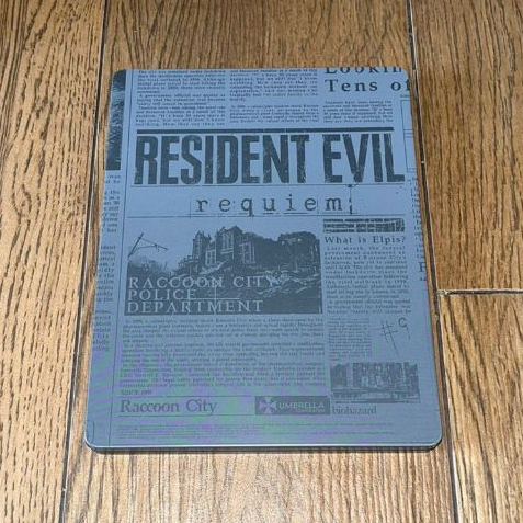[PS5] Official Resident Evil 9 Requiem Steelcase Steelbook Only (No Game) RE9 RE Steel Case Book PS 