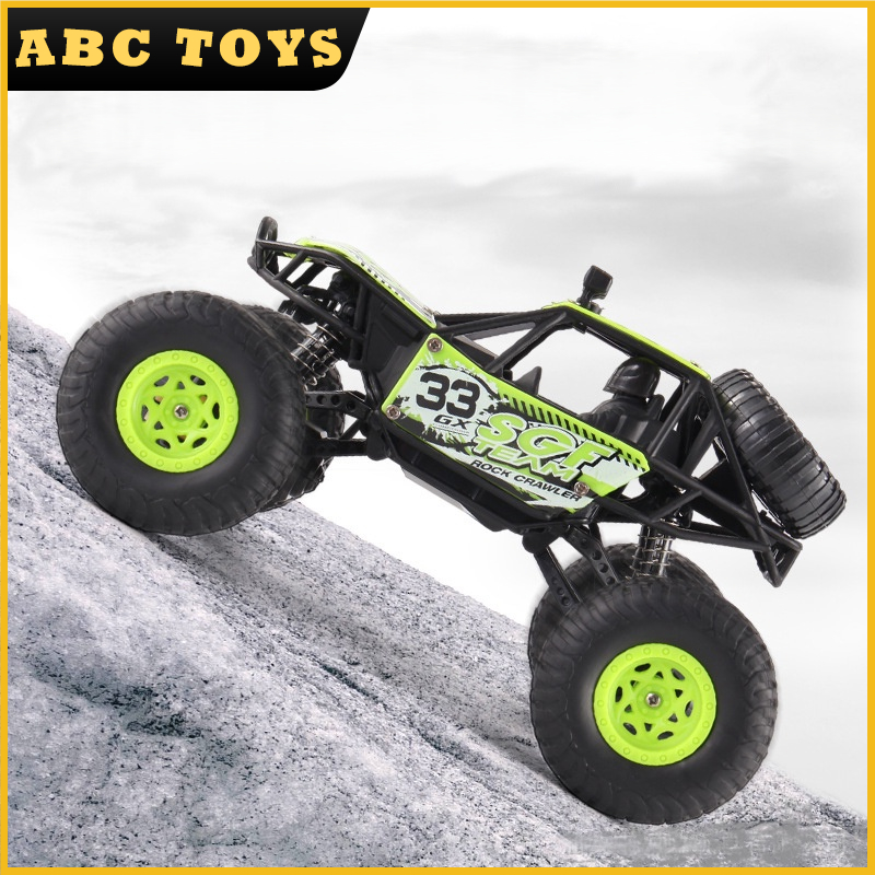 [Bisa Cod]Mainan Mobil Remote Control Off-Road Climbing Car Rc Rock Crawler 2wd Powerful Dengan Lamp