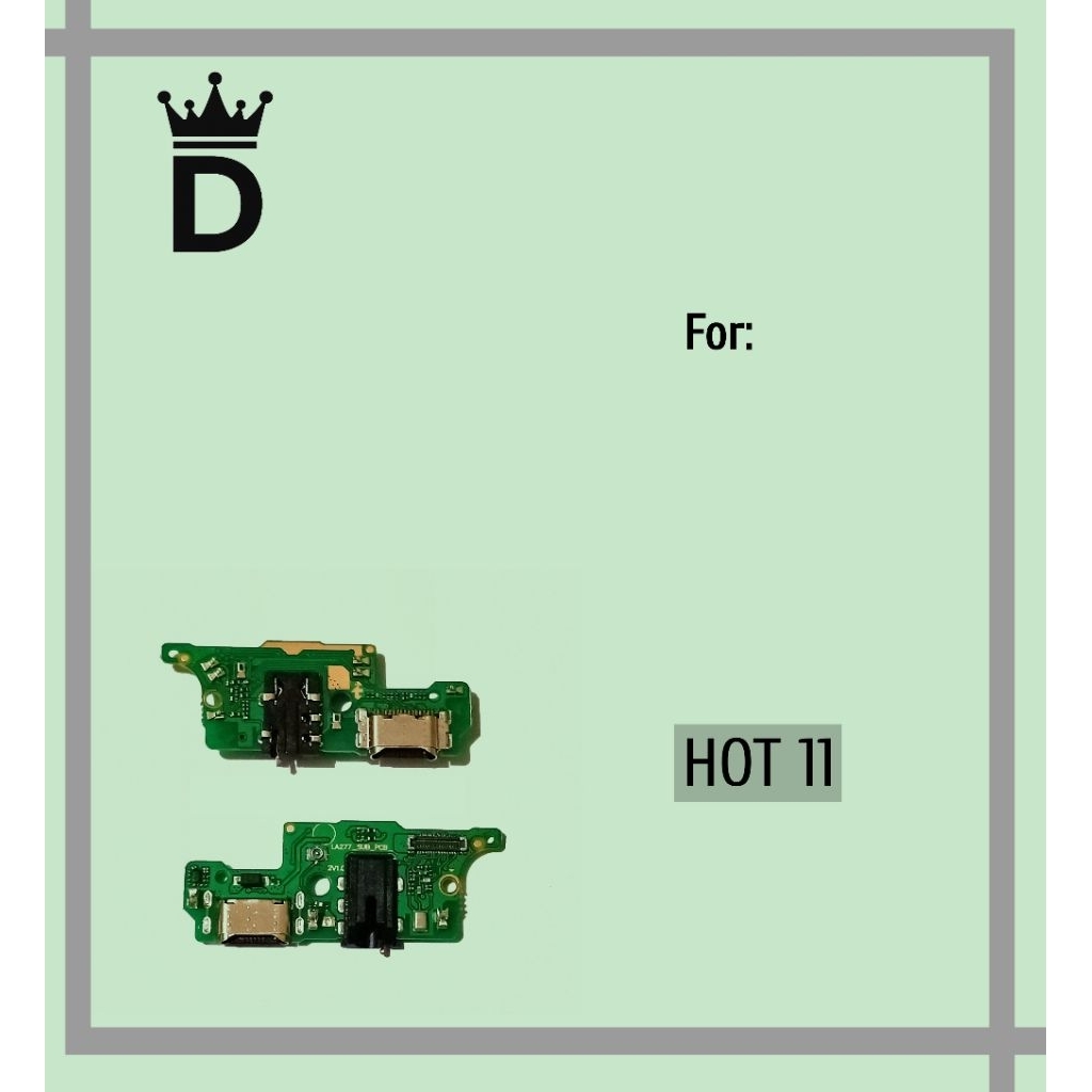PAPAN CAS INFINIX HOT 11 KONEKTOR CHARGER