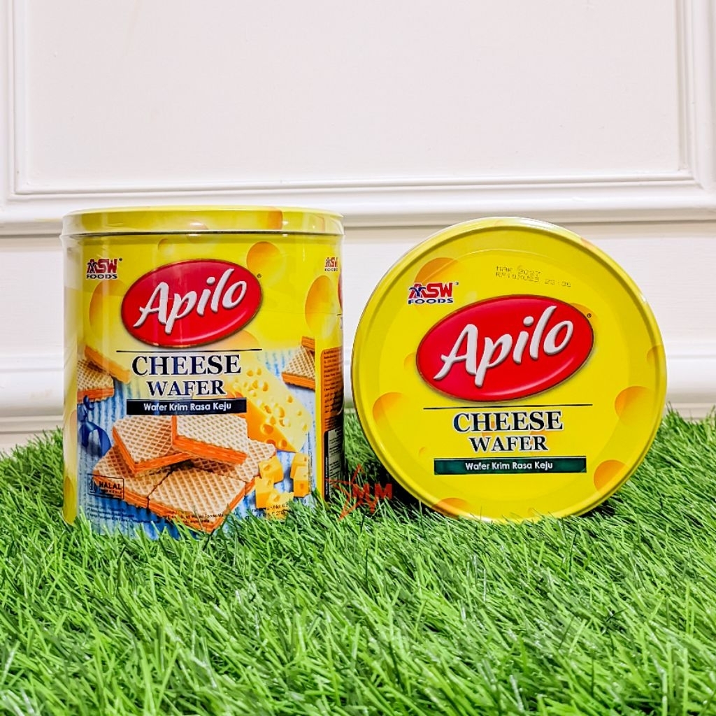 Apilo Cheese Wafer Kaleng 290g
