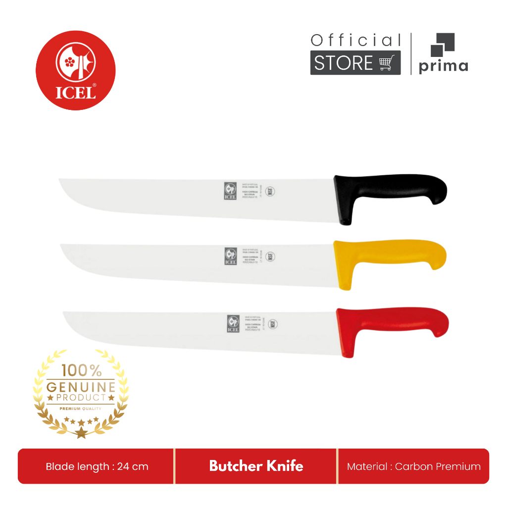 Butcher Knife 24 cm PP | Pisau Sembelih ICEL