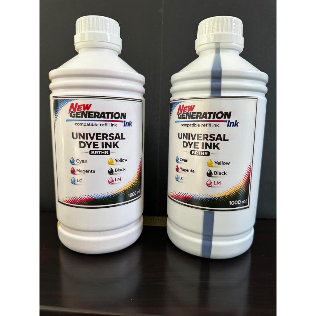 TINTA UV DYE UNIVERSAL COCOK UNTUK BROTHER DCP 7300, T500W, T700W, MFC T800W LC583 ,MFC-J3520 MFC-J3