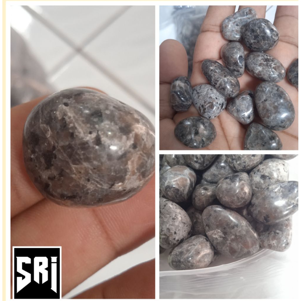 BONGKAHAN BATU LABRADOR TAK BERATURAN ORIGINAL NATURAL ASLI BATU ALAM